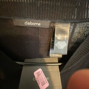 Claiborne Elegant Black Knitwear